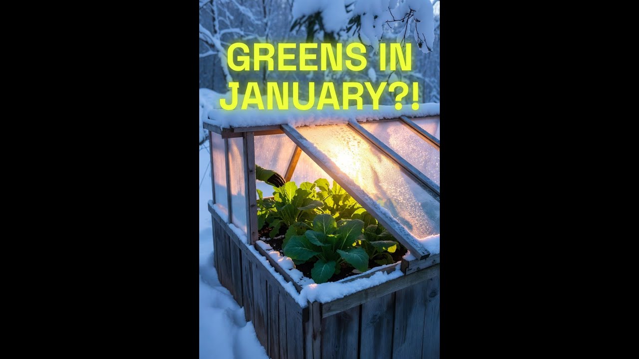 15 Forgotten WWII Cold Frame Techniques That Still Produce Greens in January