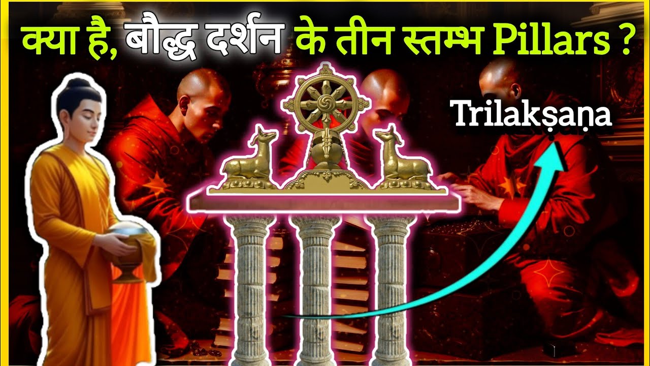 बौद्ध धर्म के तीन स्तम्भ? बाबा साहब ने क्यों नहीं माने चार आर्य सत्य? #buddha #dhamma #ambedkar