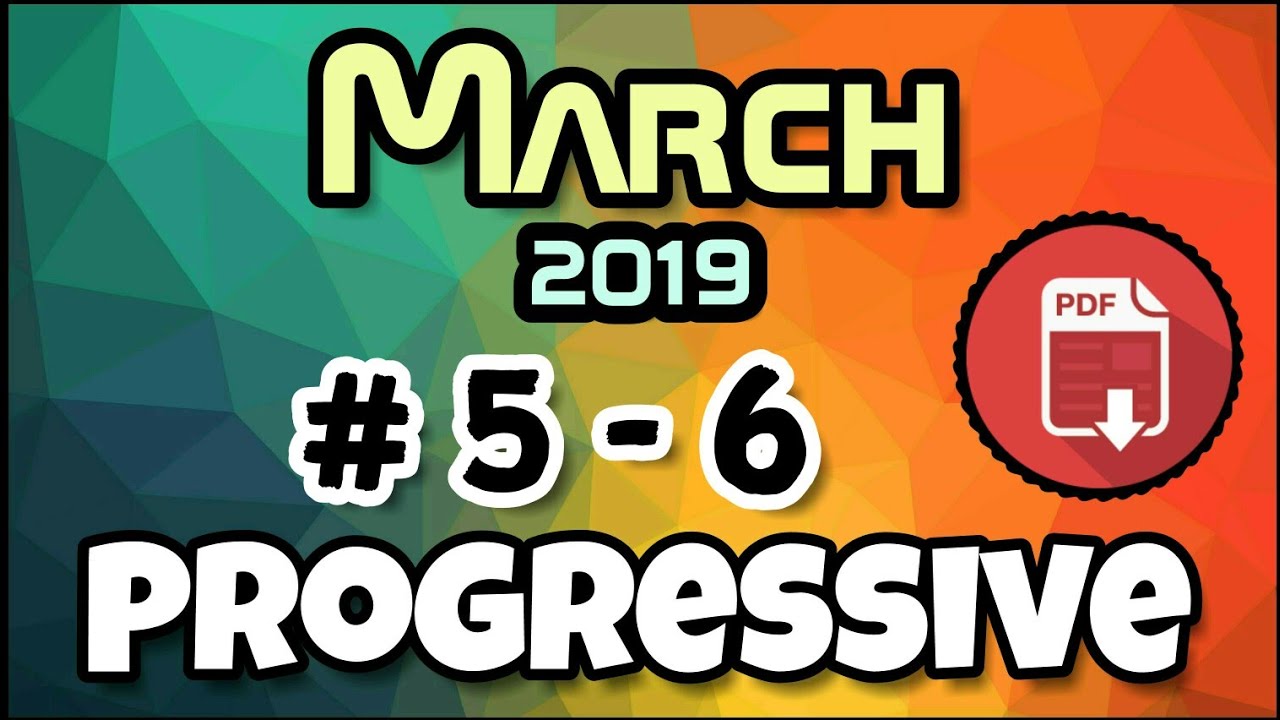 # 5 - 6 | 120 wpm | Progressive Shorthand | March 2019