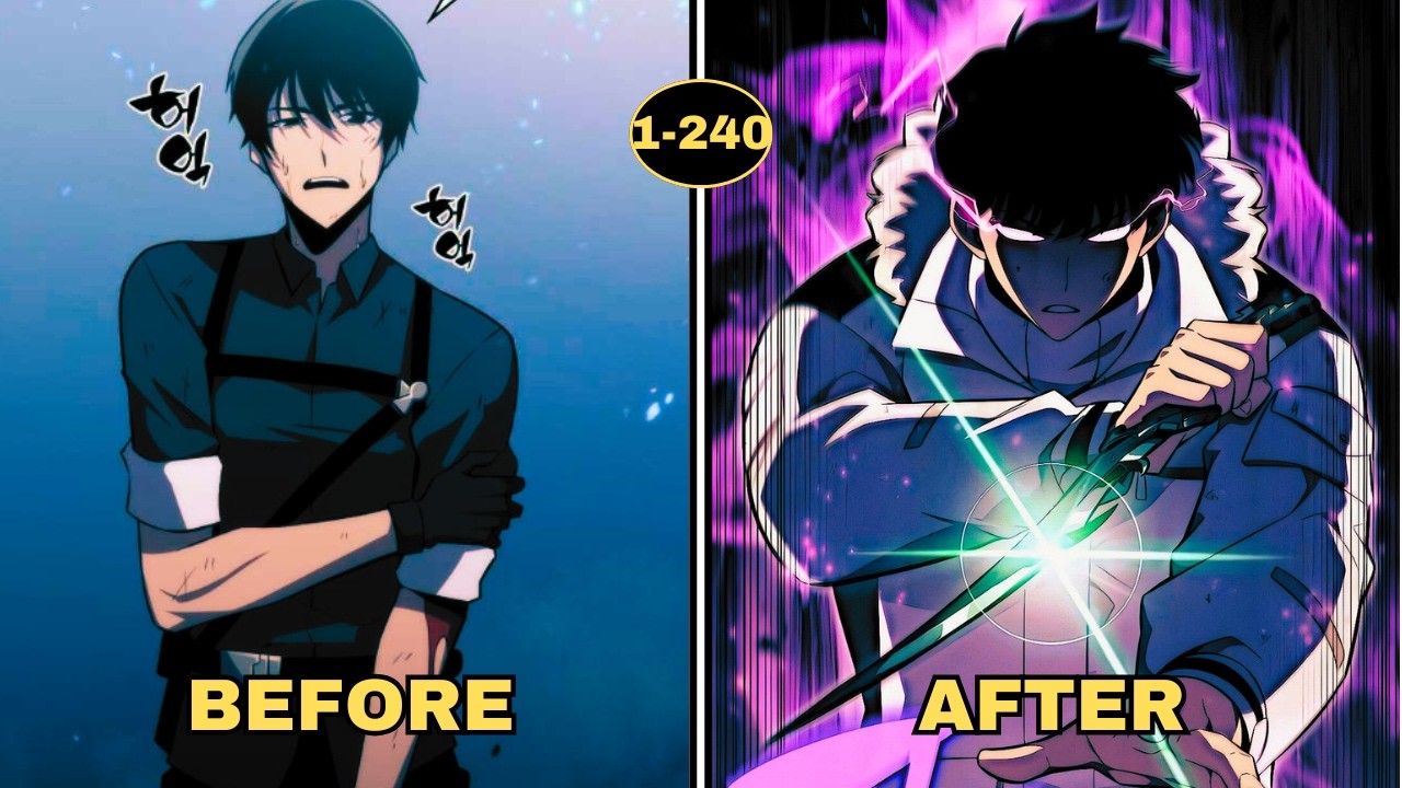 ( 1-240 ) From Weak to OP by Copying Every Skill | Manhwa Recap