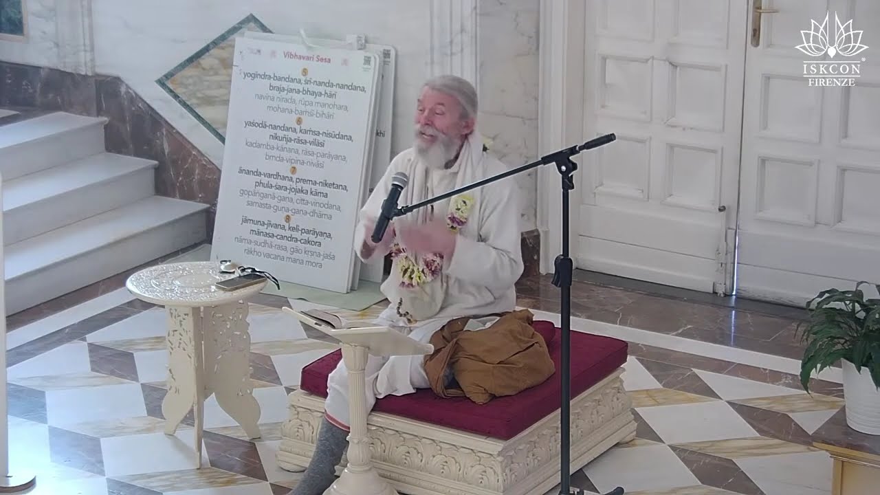 C.C Adi Lila ~ Acyuta Krishna Dasa (21/02/2026), discorso libero