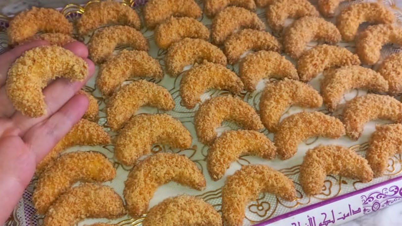 مستحيل يذوقوها ومايطلبوش مقاديرها😋4k@حلوة هشيشة ومذاقها روعة ومكوناتها بسيطة بلا بيض ولا زيت هائلة 😍