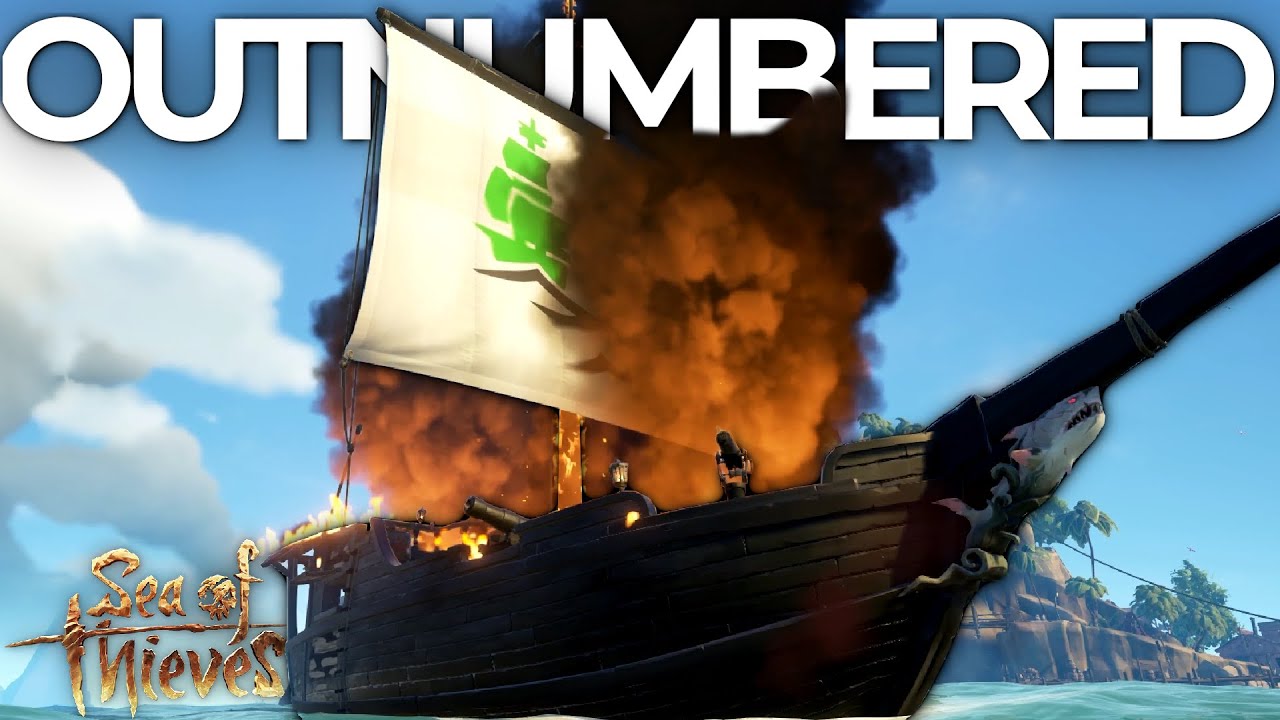 Going To WAR With An Alliance As A Solo! - Sea of Thieves