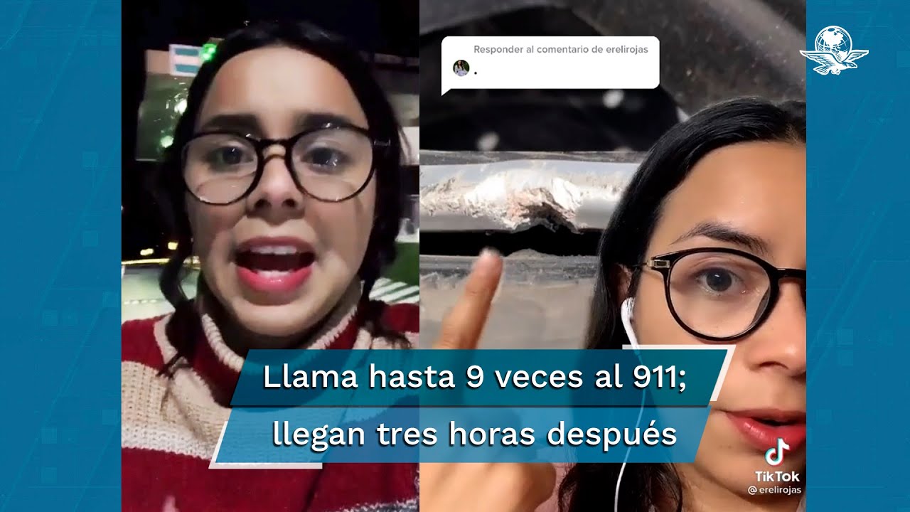 Tik Toker denuncia asalto en la México-Querétaro