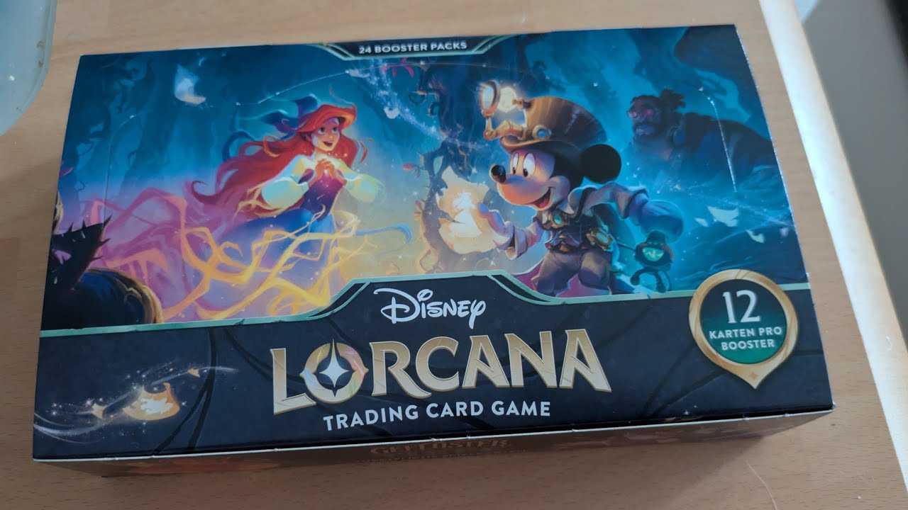 Lorcana Booster Display Unboxing [Geflüster aus der Tiefe]