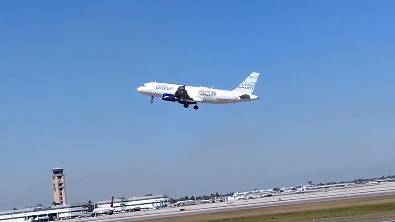 Plane Spotting at Fort Lauderdale Hollywood International Airport in Dania Beach Florida 