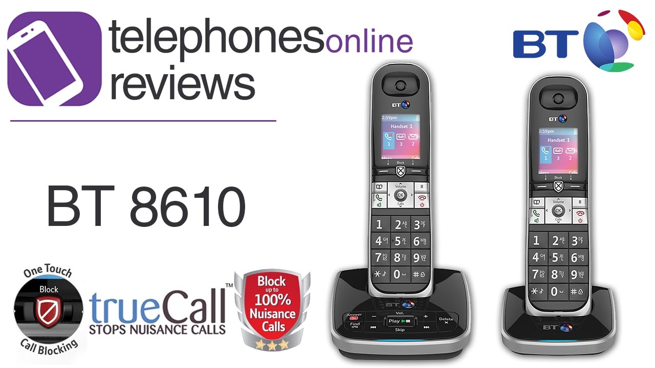 BT 8610 Digital Cordless Answerphone Review By Telephones Online