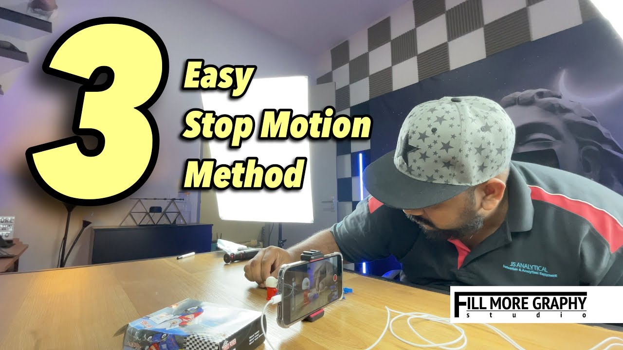 3 easy STOP MOTION methods in IPHONE