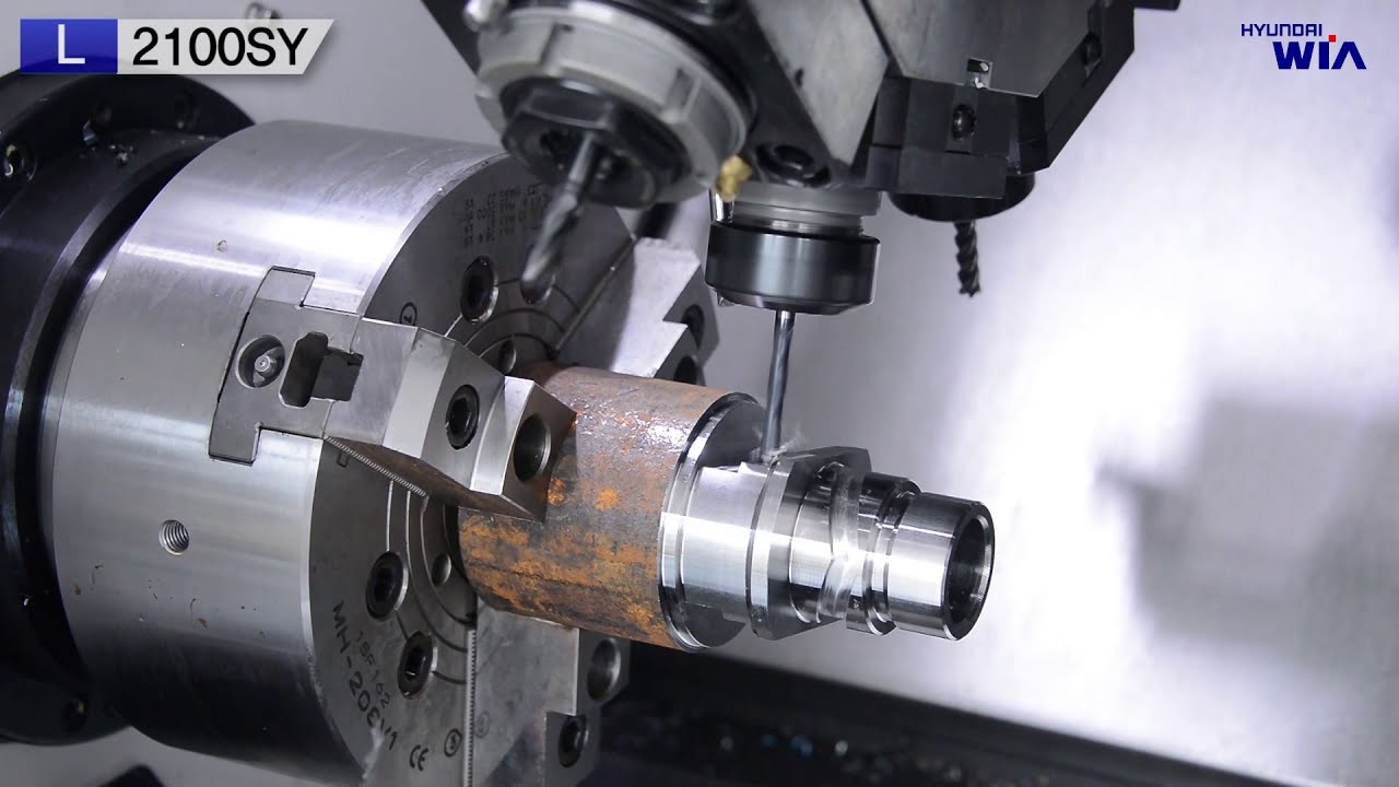 Hyundai WIA L2100SY Y-axis Lathe