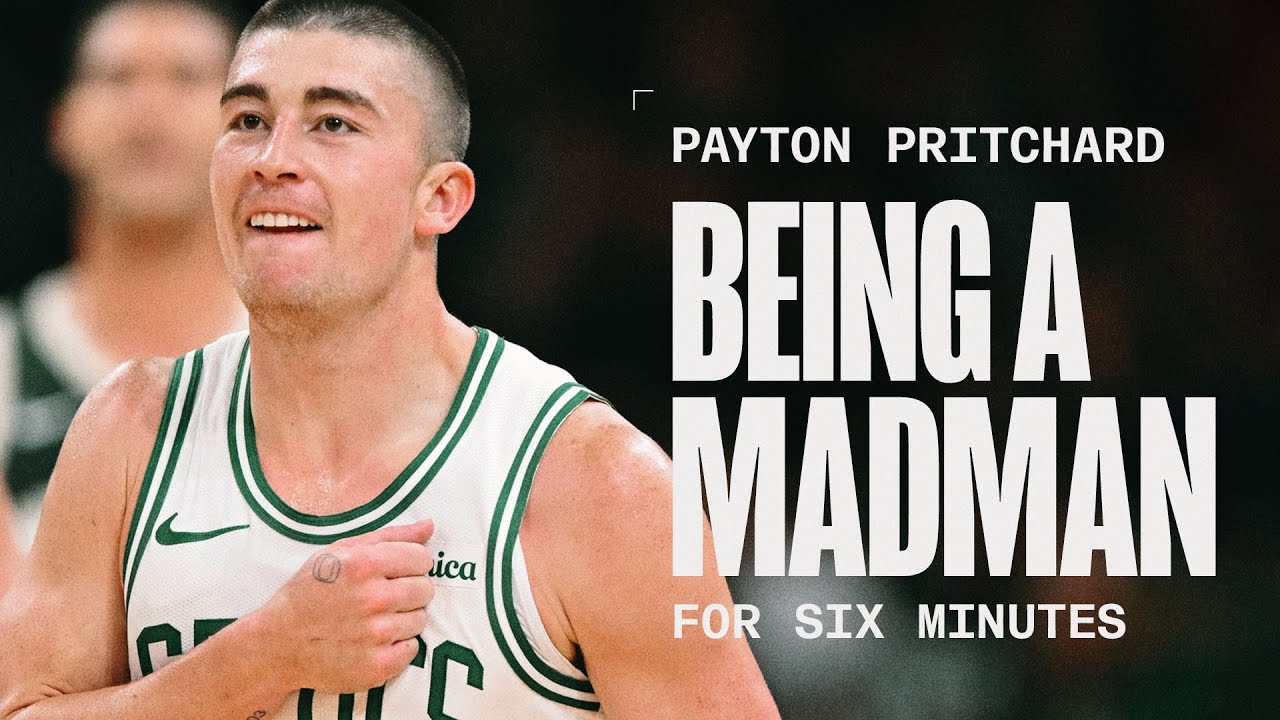 Six minutes of NBA Sixth Man of the Year Payton Pritchard going OFF 🔥