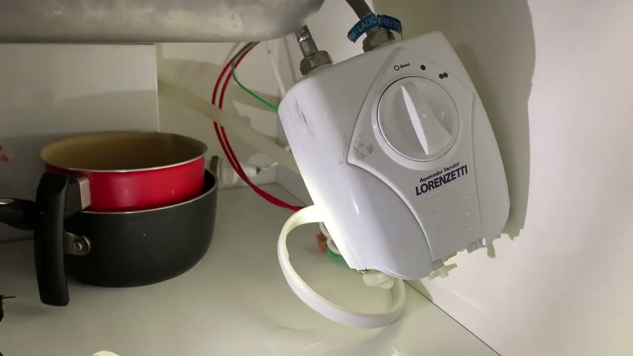 Vazamento em aquecedor Lorenzetti como resolver