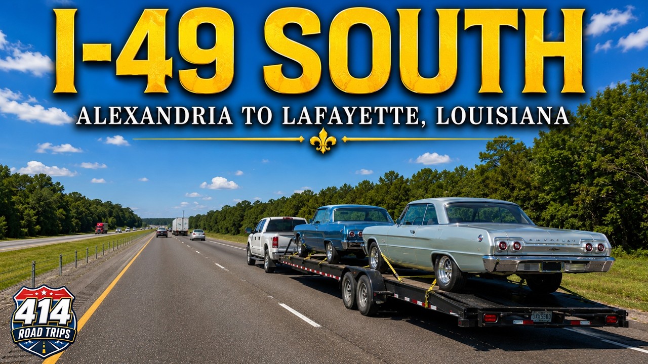 I-49 South - Alexandria to Lafayette, Louisiana