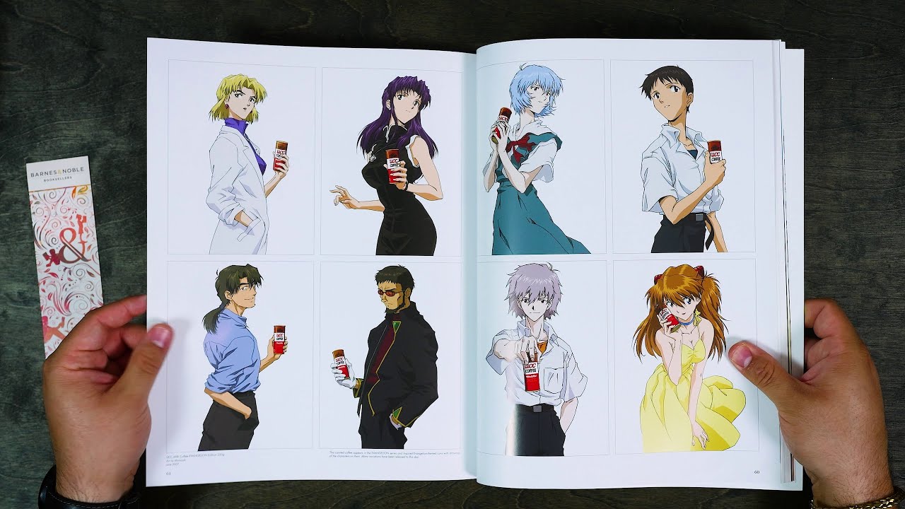 Artbook ASMR - Evangelion Illustrations 2007-2017 - Page Turning ASMR, Relaxing Flip Through