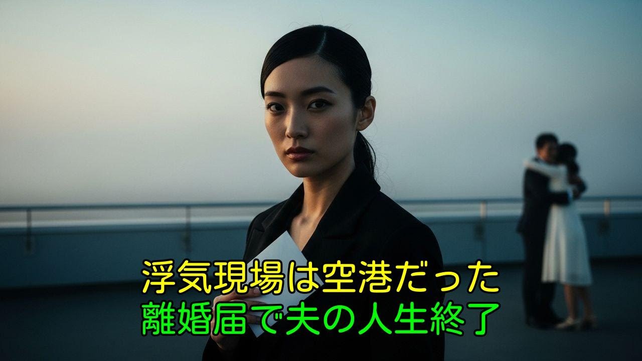 優しい夫が空港で元カノと…私が静かにサインした「一枚の紙」で人生終了