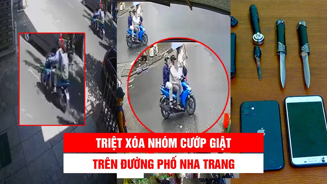Triệt xóa nhóm cướp giật trên đường phố Nha Trang || ANTV Khánh Hòa
