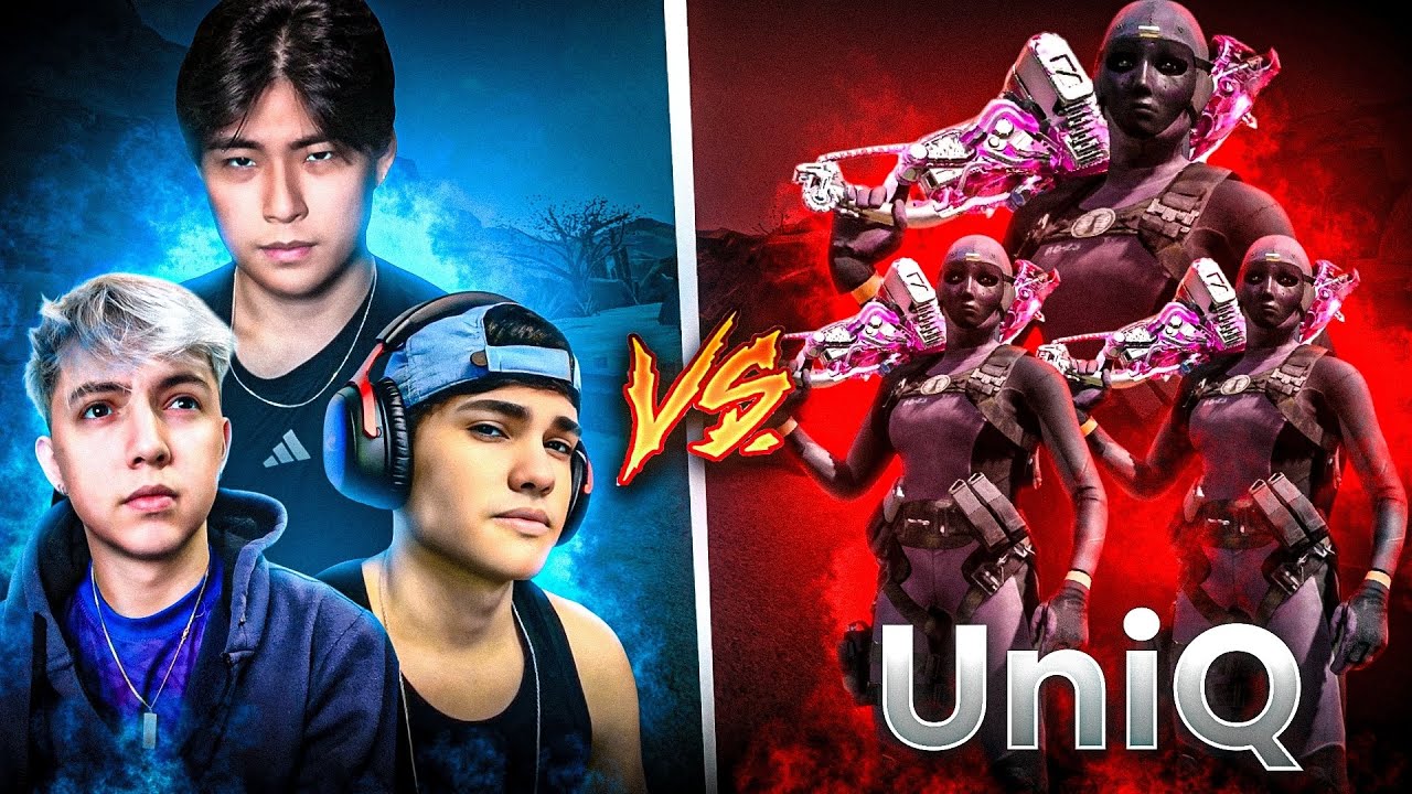 YouTubers vs UniQ no COD MOBILE! (Eles voltaram...)