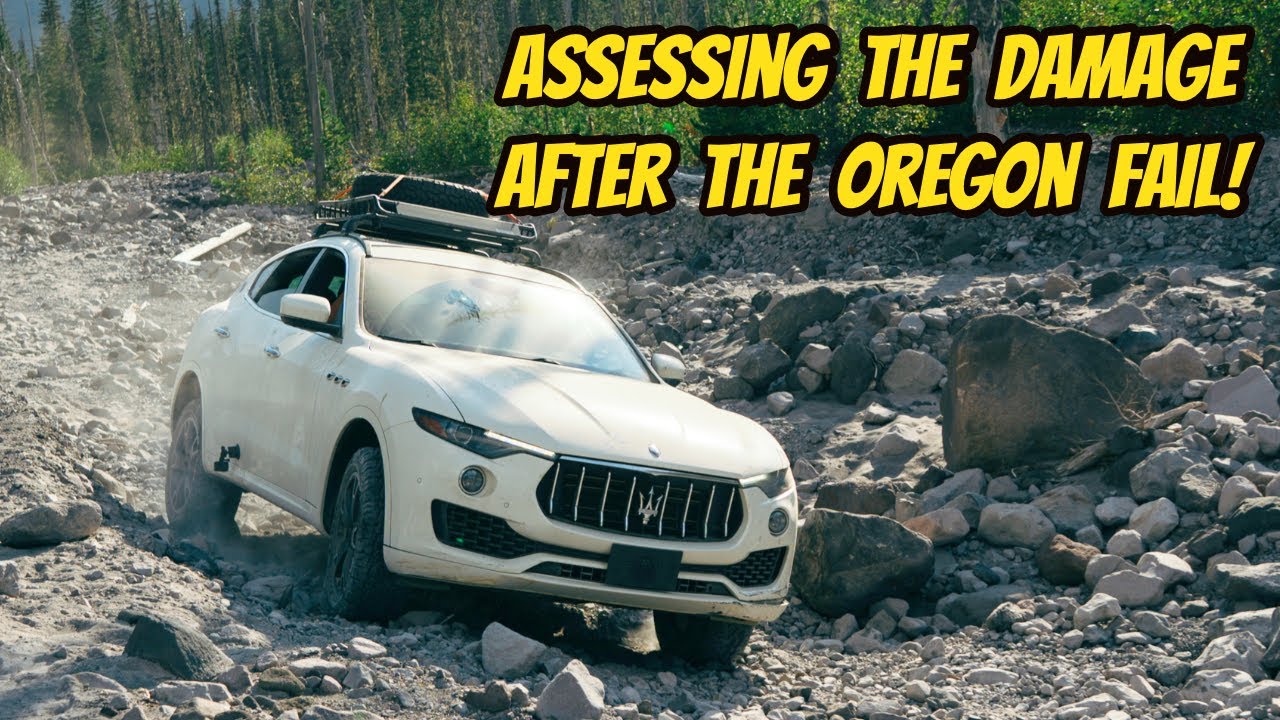 My cheap Maserati Levante LOOKS RUINED after my off-road DISASTER. Can we fix it again?