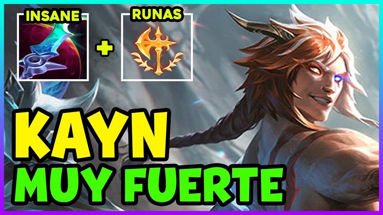 🔥 *SUPER OP* COMO JUGAR KAYN JUNGLA S15 GU&Iacute;A ESPA&Ntilde;OL | TEMPORADA 15 LOL 2025