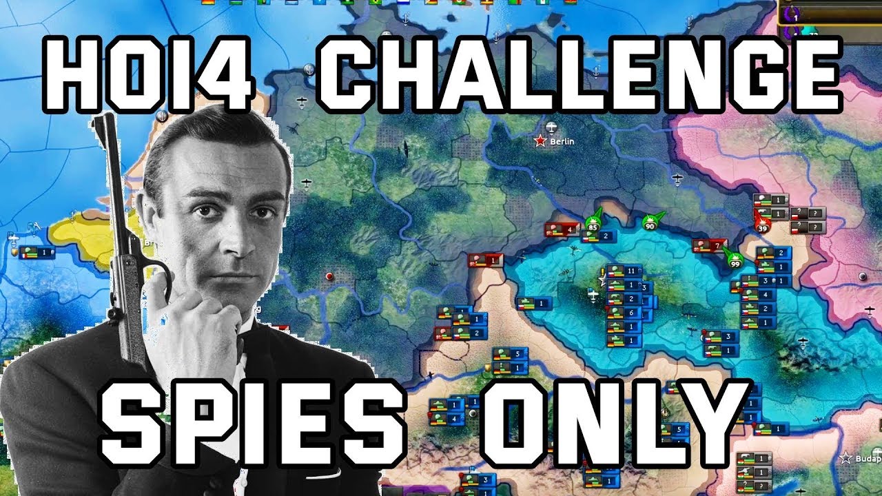 Winning with spies only in Hearts of Iron 4 La Resistance