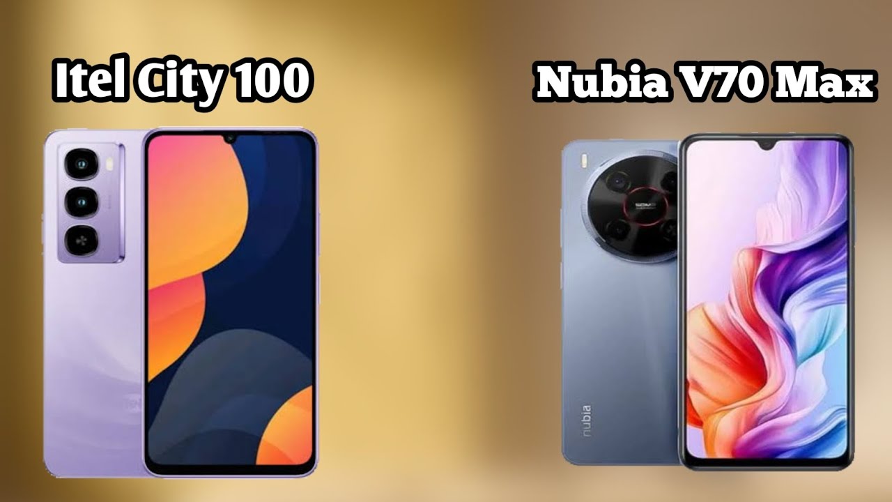 Comparison Brand Berbeda Harga Ramah Di kantong Antara Ponsel ZTE Nubia V70 Max Dan Itel City 100