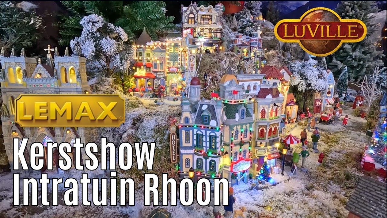 Lemax Kerstshow Intratuin Rhoon 2024 ⭐⭐⭐⭐⭐