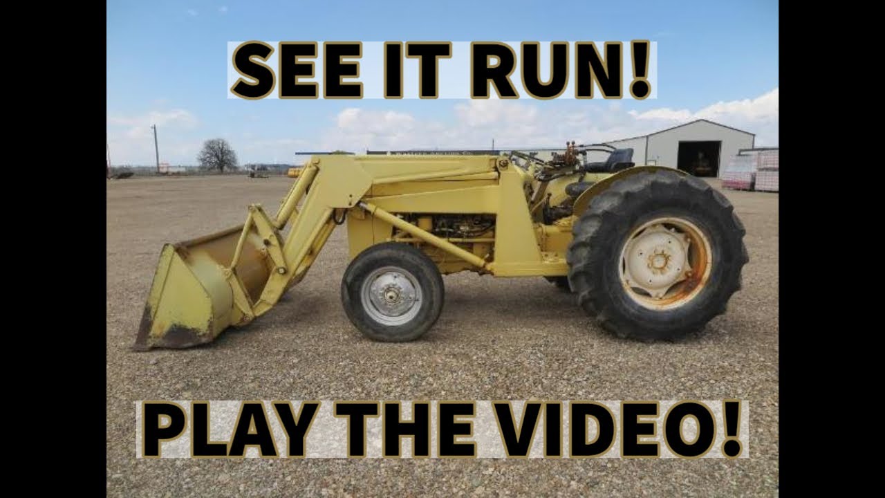 Massey Ferguson   202 Industrial Tractor With Front End Loader