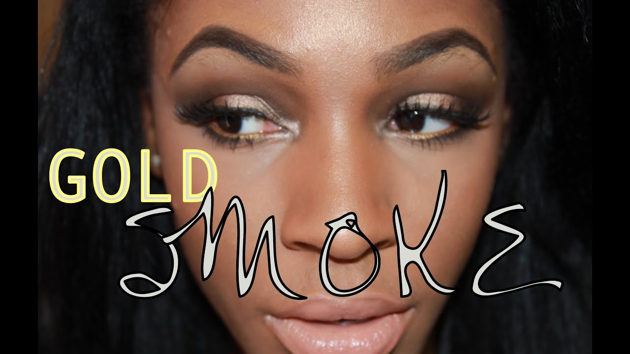 ☆ Gold Smokey Eyeshadow