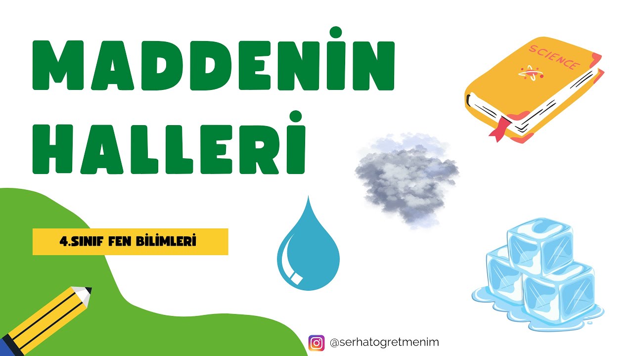 4.Sınıf Fen Bilimleri - Maddenin Halleri (Katı-Sıvı-Gaz)