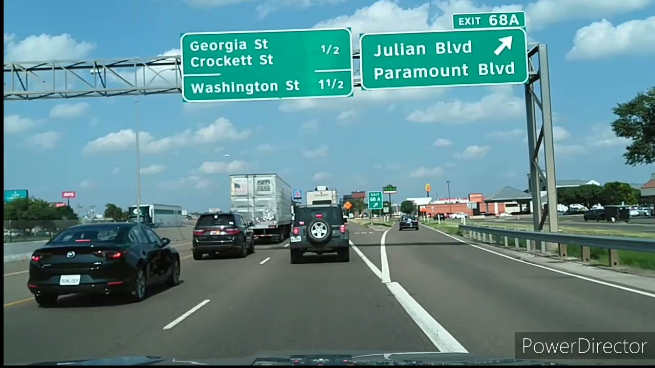 INTERSTATE 40, DRIVE THRU AMARILLO TEXAS
