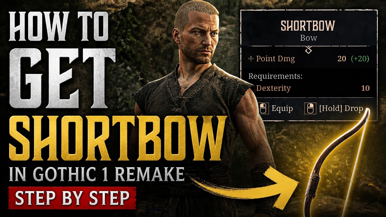 How to GET SHORTBOW in Gothic 1 Remake (Step by Step)