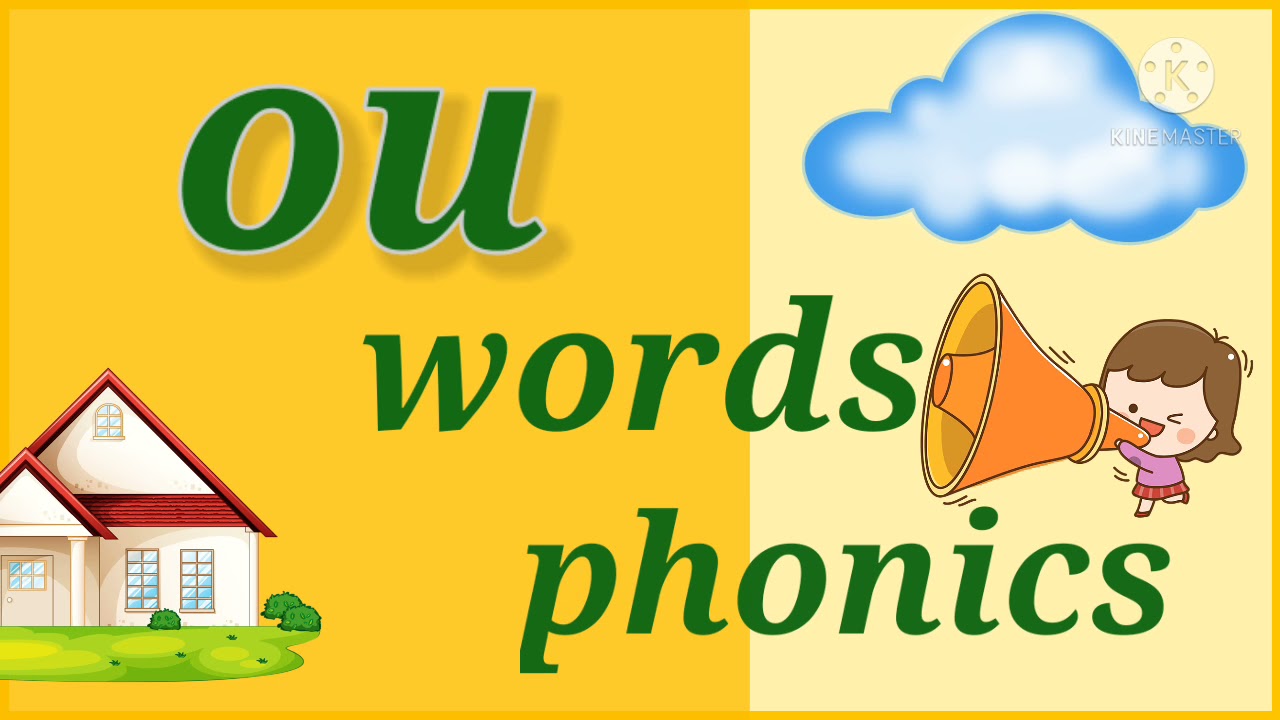 'ou'sound|'ou' words|phonicssound'ou'|'ou'Digraph|'ou'sound words|kidseducation videos