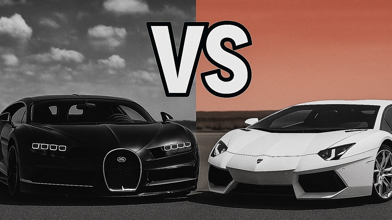 Comparison: Bugatti vs Lamborghini 💥 The Ultimate Luxury Showdown! Which One Wins?