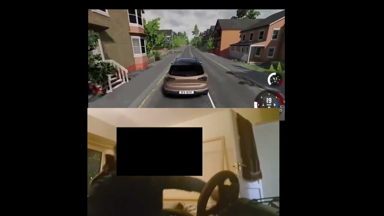 gaming youtubers who move like they're actually in the car