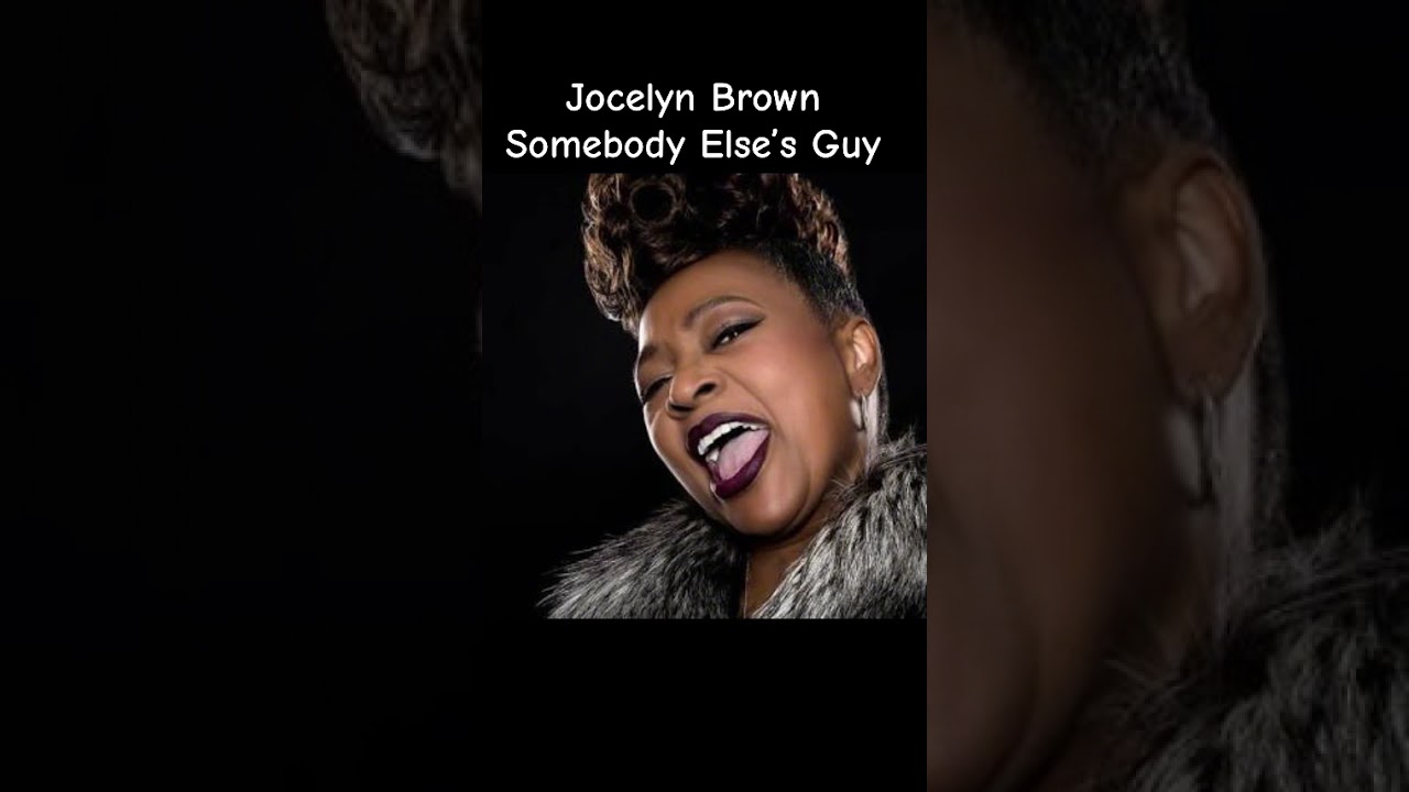 Jocelyn Brown/Somebody Else&rsquo;s Guy #oldies #blackmusic  #soulmusic #soul #soulsinger #blackmusicmonth