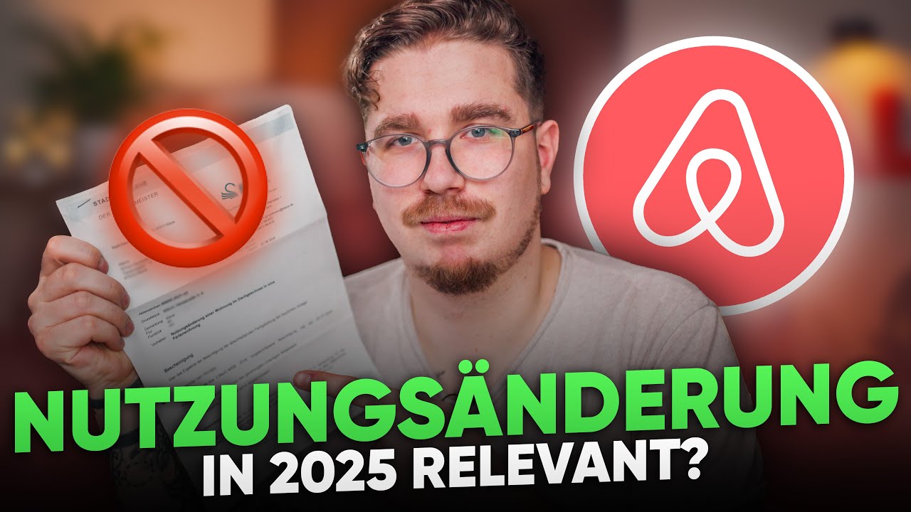 AirBnB Nutzungsänderung in 2025 | Ablauf/Kosten/Zweckentfremdung als Kurzzeitvermieter