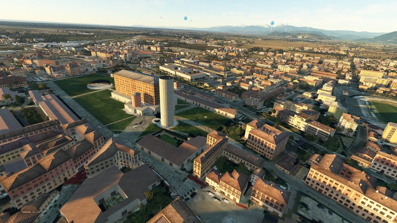 イタリア・ピサを周遊する回【MSFS2020】