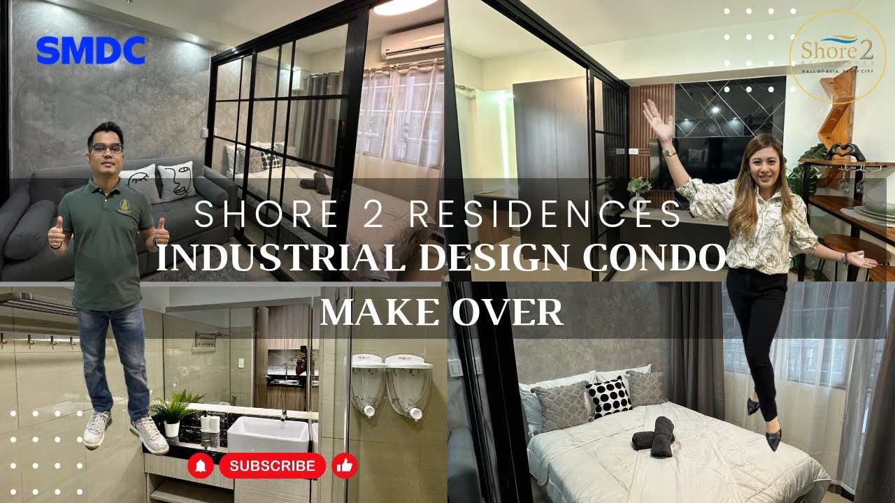 EXCLUSIVE LOOK: INDUSTRIAL THEME CONDO RENOVATION AT SMDC SHORE 2 RESIDENCES | JAYSON TUMACAS REALTY