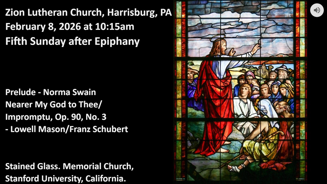 Epiphany 5 - February 8 2026 - Online Worship
