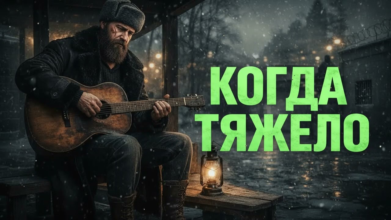 ❄️🎶 Когда жизнь проверяет молча | Русский шансон 2026, холод снаружи тепло внутри