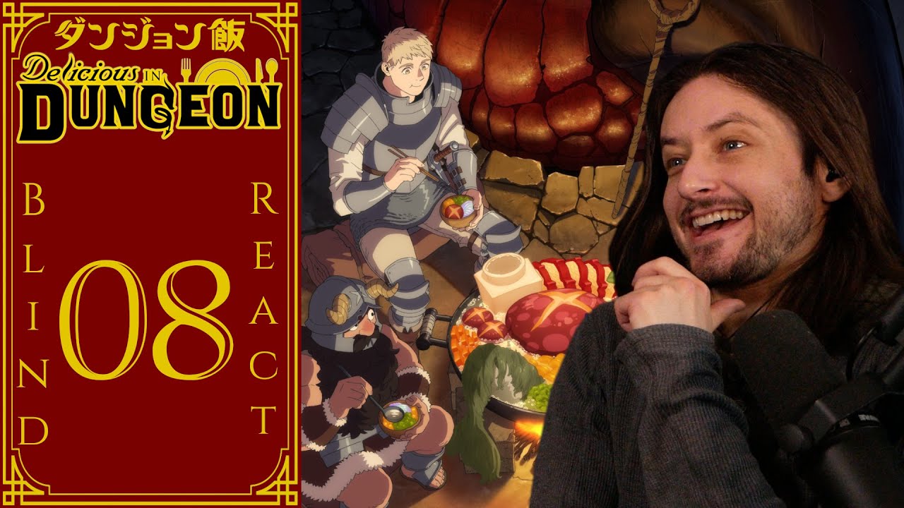Teeaboo Reacts - Dungeon Meshi Episode 8 - Light Source