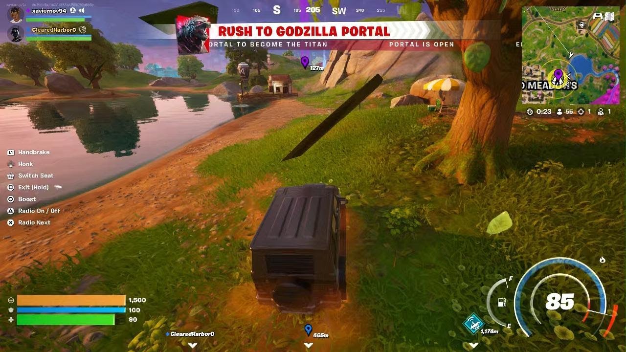 GODZILLA SWEEP! [Fortnite Highlight]