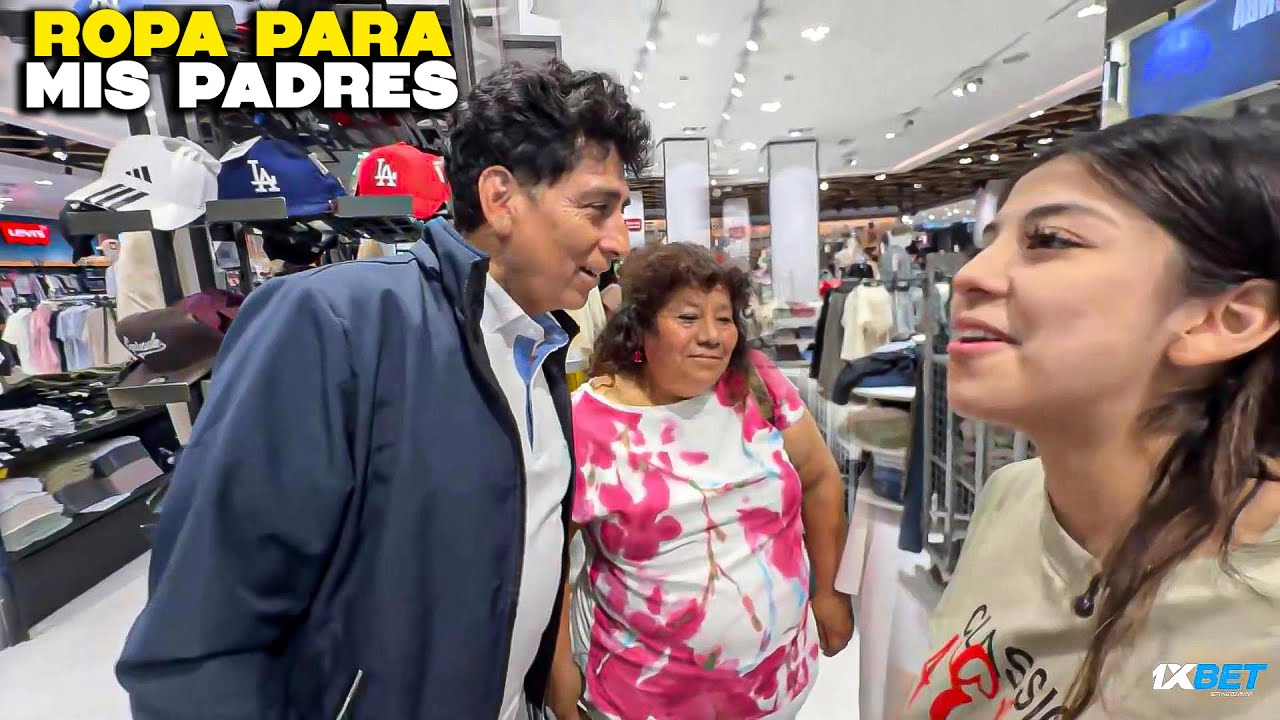 ZULLY COMPRAS CON SU PADRES Y HERMANOS