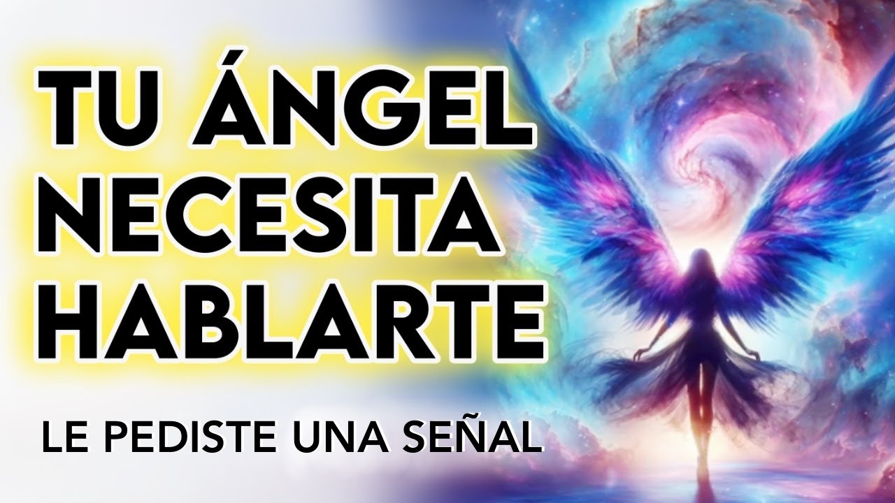 ¡PEDISTE una SEÑAL! ✨TU ÁNGEL NECESITA HABLARTE 💌MENSAJE de tu ÁNGEL PARA TI