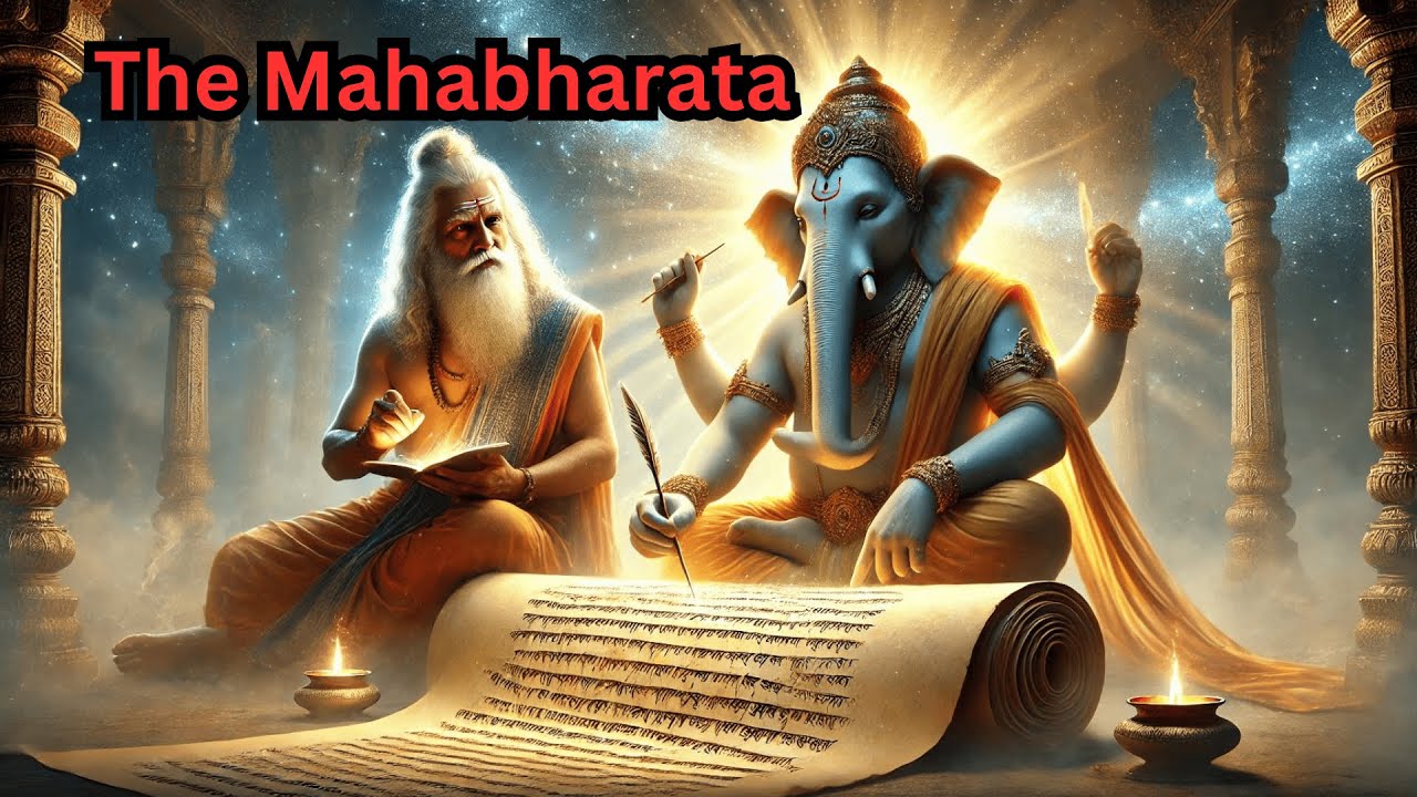 Vyasa, Ganesha and The Mahabharata #mahabharat