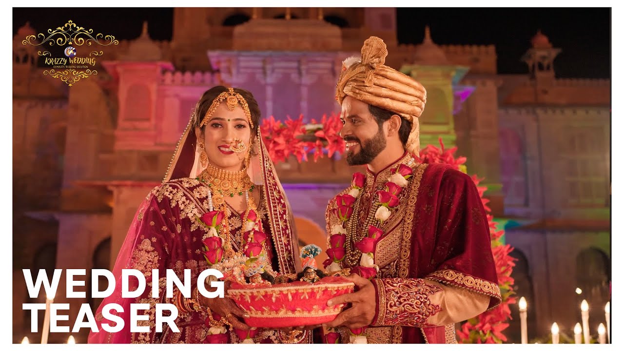 Royal Wedding First Teaser 2021 | Shiva & Deepika | LalGadh Palace | Bikaner | Krazzy Wedding