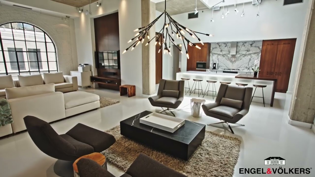 PENTHOUSE, 454 de la Gauchetière O. #PH1, Vieux-Montréal 🔴 ENGEL & VÖLKERS