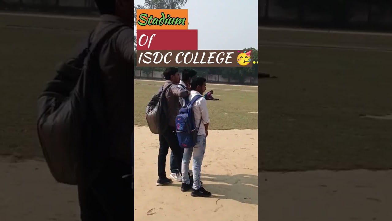 Stadium of ISDC COLLEGE 🥳🥳