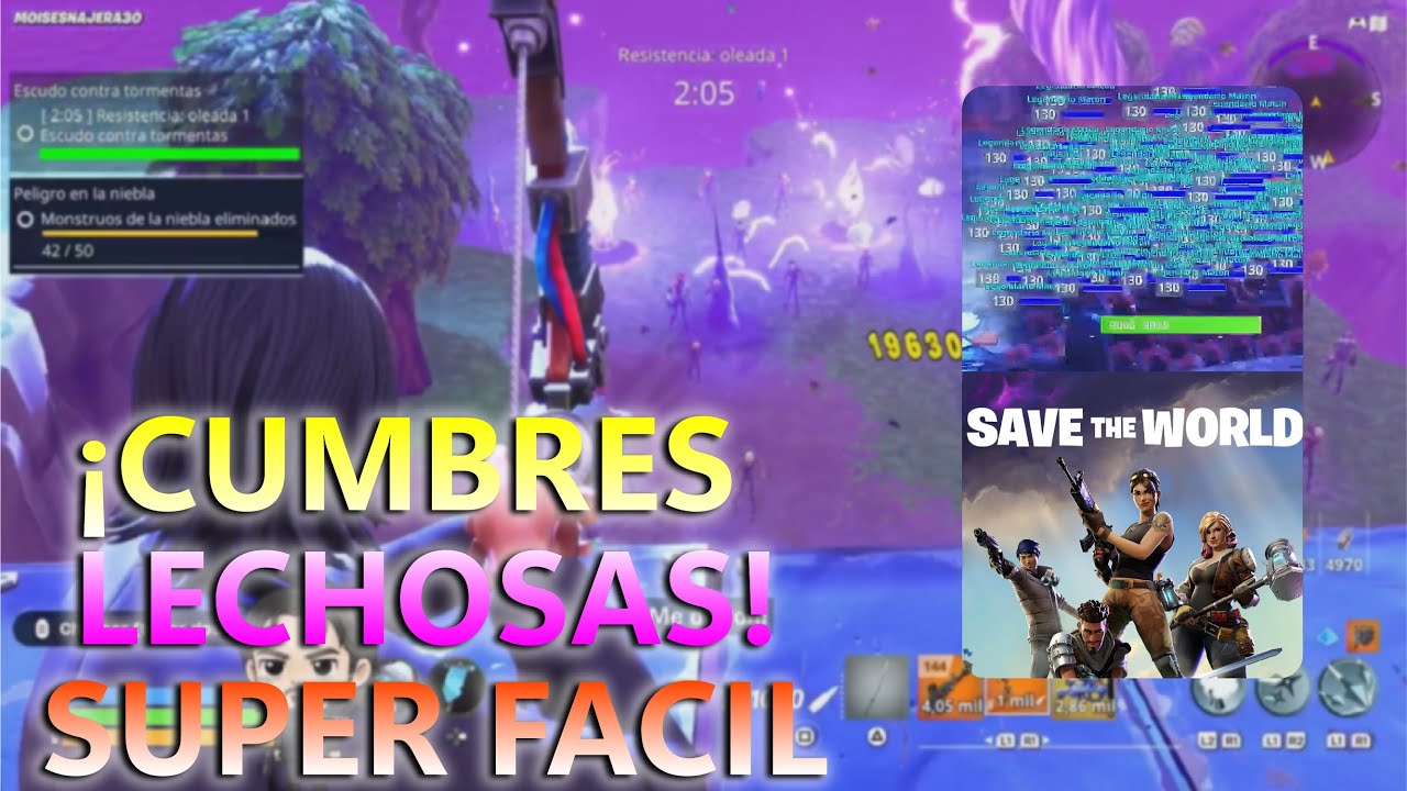 Base Definitiva CUMBRES LEÑOSAS [30 OLEADAS] 🏆