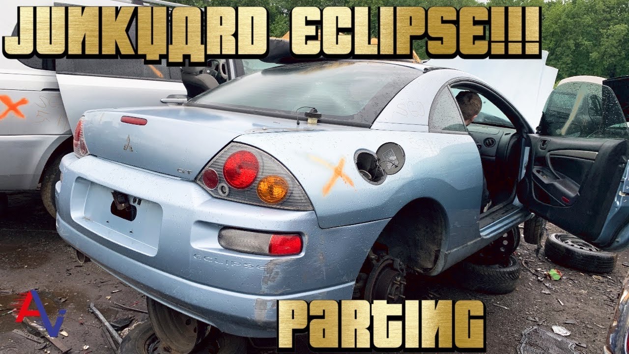 First Time Going to The Junkyard | 2003 Mitsubishi Eclipse GT Find