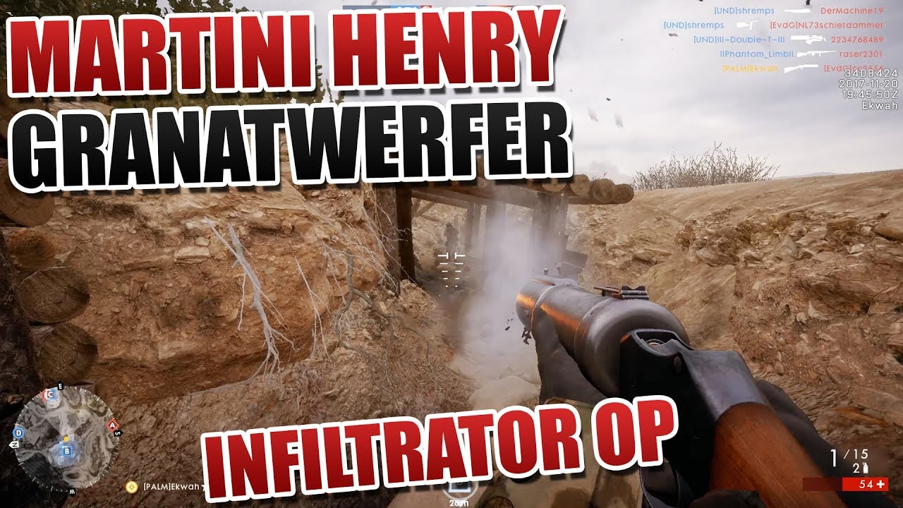 Die neue Eliteklasse ist ZU STARK... Battlefield 1 Infiltrator